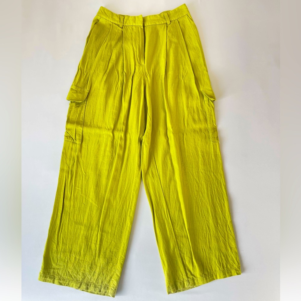 Linen Cargo Pants